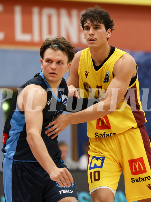 Basketball Zweite Liga 2024/25, Grunddurchgang 1.Runde Traiskirchen Lions NextGen vs. Vienna Timberwolves


