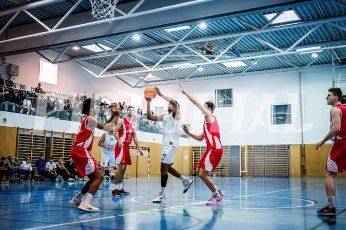 Basketball, Basketball Zweite Liga 2024/25, Grunddurchgang 1.Runde, Deutsch Wagram Alligators, Upper Austrian Ballers, Steven Kaltenbrunner (8)