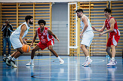 Basketball, Basketball Zweite Liga 2024/25, Grunddurchgang 1.Runde, Deutsch Wagram Alligators, Upper Austrian Ballers, Josip Valentic (55), Leandro Rubio-Frias (10)