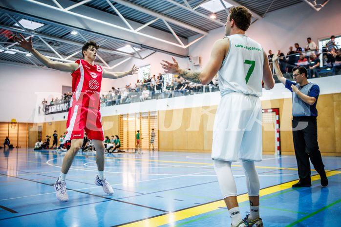 Basketball, Basketball Zweite Liga 2024/25, Grunddurchgang 1.Runde, Deutsch Wagram Alligators, Upper Austrian Ballers, Luis Streitberger (6)