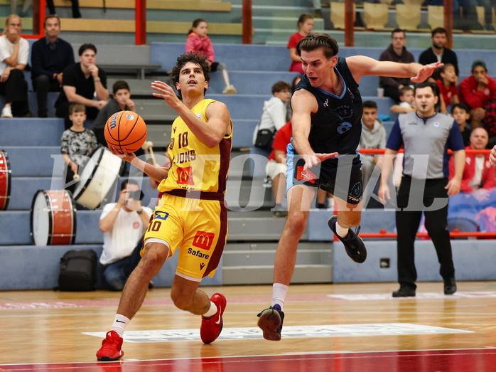 Basketball Zweite Liga 2024/25, Grunddurchgang 1.Runde Traiskirchen Lions NextGen vs. Vienna Timberwolves


