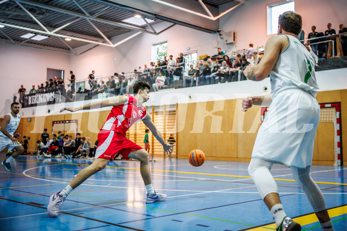 Basketball, Basketball Zweite Liga 2024/25, Grunddurchgang 1.Runde, Deutsch Wagram Alligators, Upper Austrian Ballers, Luis Streitberger (6)