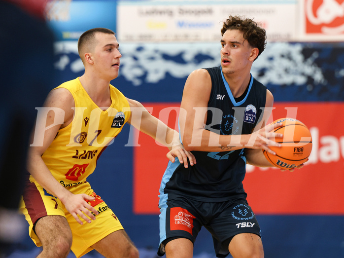 Basketball Zweite Liga 2024/25, Grunddurchgang 1.Runde Traiskirchen Lions NextGen vs. Vienna Timberwolves


