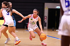 29.09.2024, Graz, Raiffeisen Sportpark, Basketball Damen Superliga 2024/25, Grunddurchgang, 1.Runde, UBSC-DBBC Graz - Vienna Timberwolves,  