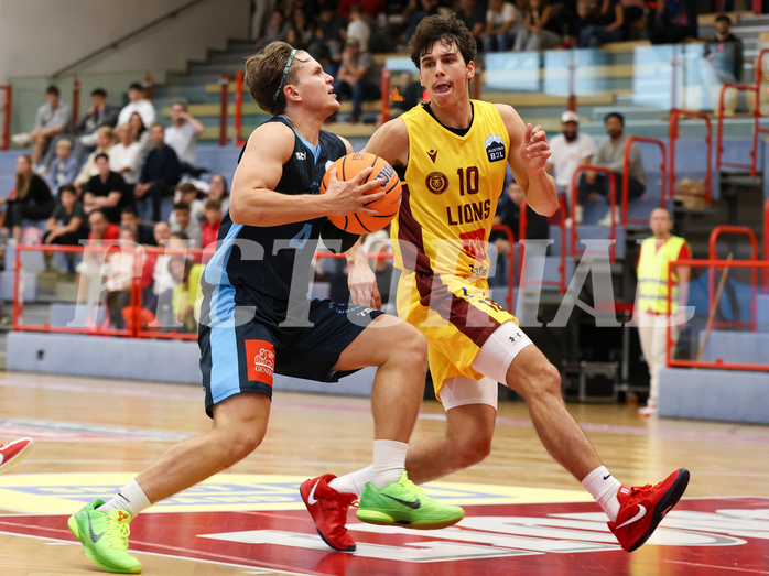 Basketball Zweite Liga 2024/25, Grunddurchgang 1.Runde Traiskirchen Lions NextGen vs. Vienna Timberwolves


