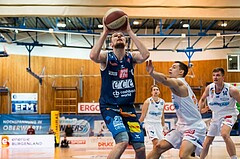 Basketball, ABL 2017/18, Grunddurchgang 15.Runde, Oberwart Gunners, Kapfenberg Bulls, Ian Moschik (10)