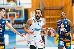 Basketball, ABL 2017/18, Grunddurchgang 15.Runde, Oberwart Gunners, Kapfenberg Bulls, Louis Dabney Jr. (5)