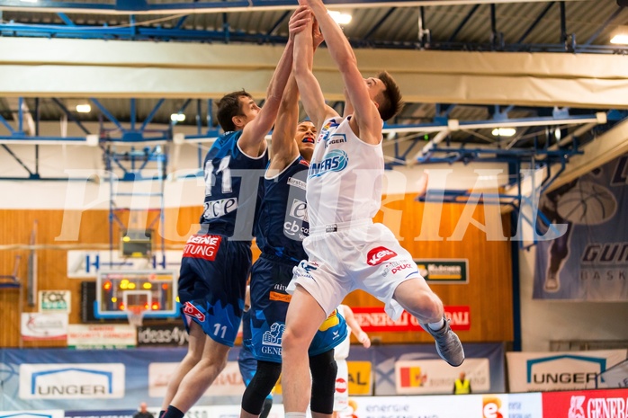 Basketball, ABL 2017/18, Grunddurchgang 15.Runde, Oberwart Gunners, Kapfenberg Bulls, Maximilian Schuecker (14)