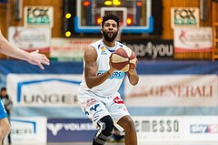 Basketball, ABL 2017/18, Grunddurchgang 15.Runde, Oberwart Gunners, Kapfenberg Bulls, Aaron Ross (13)