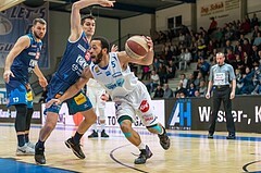 Basketball, ABL 2017/18, Grunddurchgang 15.Runde, Oberwart Gunners, Kapfenberg Bulls, Louis Dabney Jr. (5)