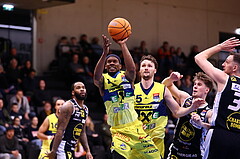 28.03.2025, Graz, Raiffeisen Sportpark Graz, Basketball Superliga 2024/25, 7. Platzierungsrunde, UBSC Graz - Gmunden Swans