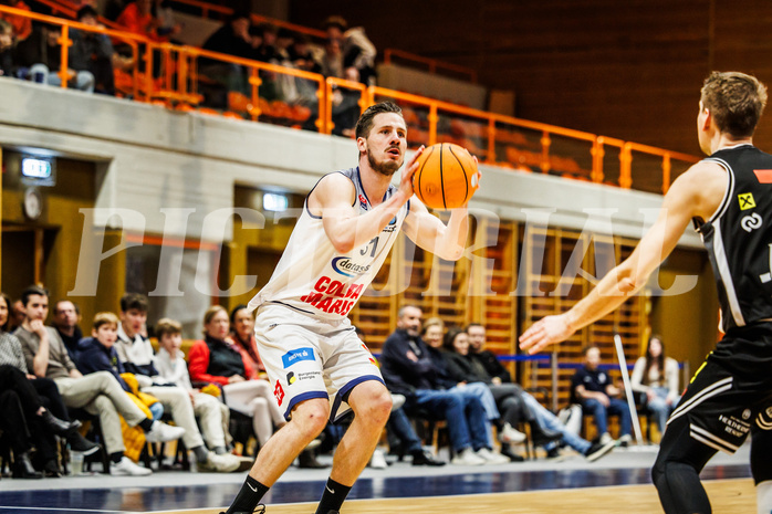 Basketball, win2day Basketball Superliga 2024/25, Qualifikationsrunde 7
, BBC Nord Dragonz, Fürstenfeld Panthers, Emilio Banic (31)