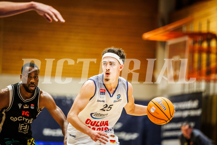 Basketball, win2day Basketball Superliga 2024/25, Qualifikationsrunde 7
, BBC Nord Dragonz, Fürstenfeld Panthers, Lukas Hahn (25)