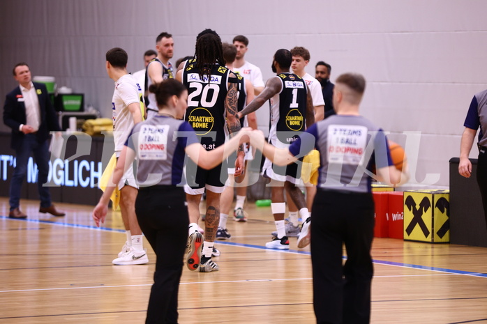 28.03.2025, Graz, Raiffeisen Sportpark Graz, Basketball Superliga 2024/25, 7. Platzierungsrunde, UBSC Graz - Gmunden Swans