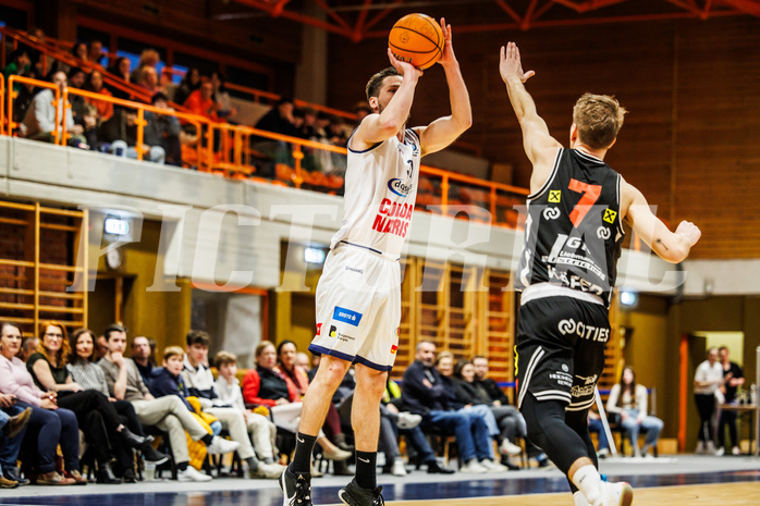 Basketball, win2day Basketball Superliga 2024/25, Qualifikationsrunde 7
, BBC Nord Dragonz, Fürstenfeld Panthers, Emilio Banic (31)