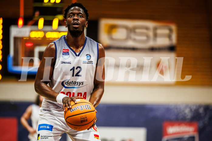 Basketball, win2day Basketball Superliga 2024/25, Qualifikationsrunde 7
, BBC Nord Dragonz, Fürstenfeld Panthers, Peter Turay (12)