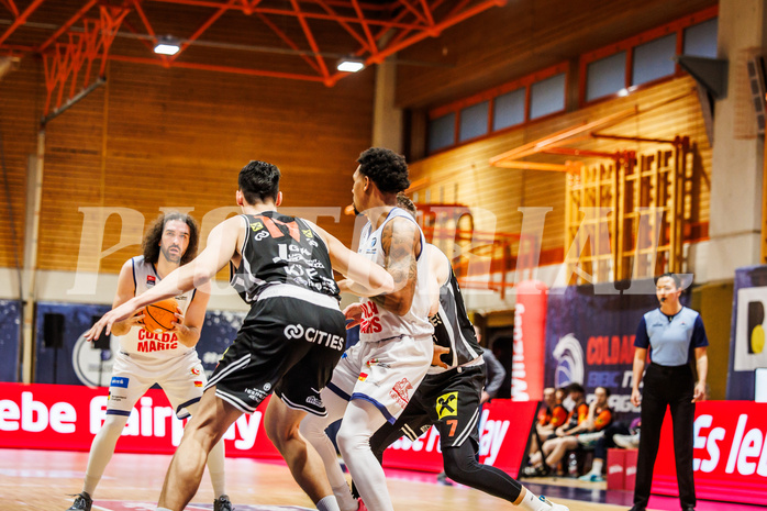 Basketball, win2day Basketball Superliga 2024/25, Qualifikationsrunde 7
, BBC Nord Dragonz, Fürstenfeld Panthers, Sead Hadzifejzovic (32)
