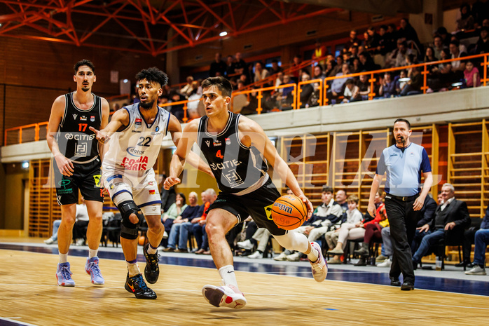Basketball, win2day Basketball Superliga 2024/25, Qualifikationsrunde 7
, BBC Nord Dragonz, Fürstenfeld Panthers, Armin Hrstic (4)