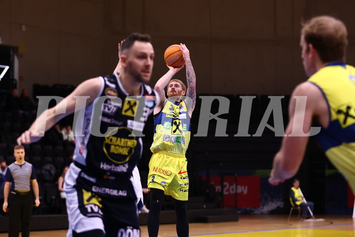 28.03.2025, Graz, Raiffeisen Sportpark Graz, Basketball Superliga 2024/25, 7. Platzierungsrunde, UBSC Graz - Gmunden Swans