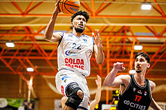 Basketball, win2day Basketball Superliga 2024/25, Qualifikationsrunde 7
, BBC Nord Dragonz, Fürstenfeld Panthers, Jalen Green (22)