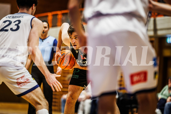 Basketball, win2day Basketball Superliga 2024/25, Qualifikationsrunde 7
, BBC Nord Dragonz, Fürstenfeld Panthers, Milan Dokmanovic (12)