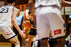Basketball, win2day Basketball Superliga 2024/25, Qualifikationsrunde 7
, BBC Nord Dragonz, Fürstenfeld Panthers, Milan Dokmanovic (12)