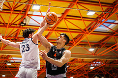 Basketball, win2day Basketball Superliga 2024/25, Qualifikationsrunde 7
, BBC Nord Dragonz, Fürstenfeld Panthers, Armin Hrstic (4)