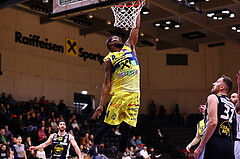 28.03.2025, Graz, Raiffeisen Sportpark Graz, Basketball Superliga 2024/25, 7. Platzierungsrunde, UBSC Graz - Gmunden Swans