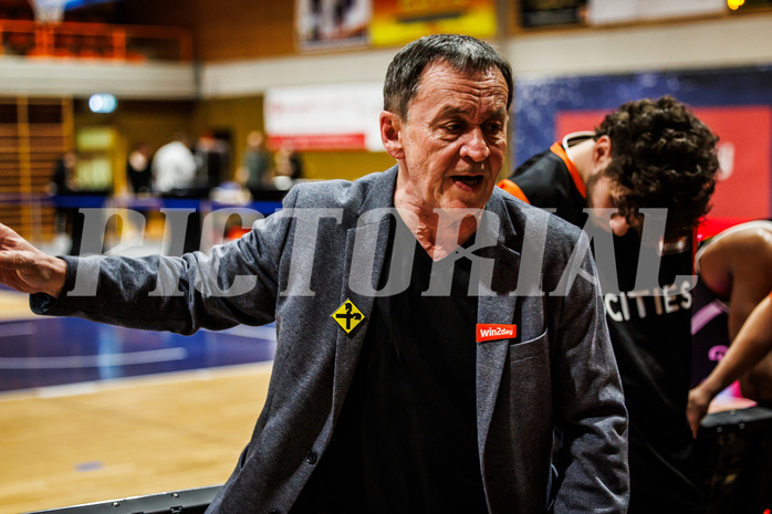 Basketball, win2day Basketball Superliga 2024/25, Qualifikationsrunde 7
, BBC Nord Dragonz, Fürstenfeld Panthers, Pit Stahl (Head Coach)