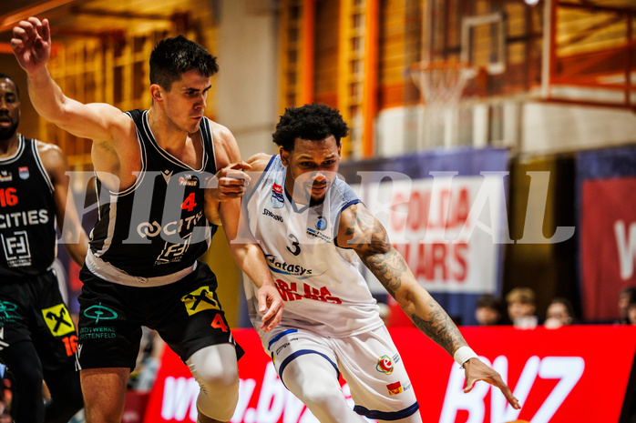 Basketball, win2day Basketball Superliga 2024/25, Qualifikationsrunde 7
, BBC Nord Dragonz, Fürstenfeld Panthers, Rayshawn Mart (3)