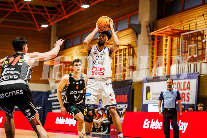 Basketball, win2day Basketball Superliga 2024/25, Qualifikationsrunde 7
, BBC Nord Dragonz, Fürstenfeld Panthers, Jalen Green (22)