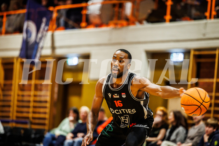 Basketball, win2day Basketball Superliga 2024/25, Qualifikationsrunde 7
, BBC Nord Dragonz, Fürstenfeld Panthers, Juan Esteves-Garcia Coffi (16)