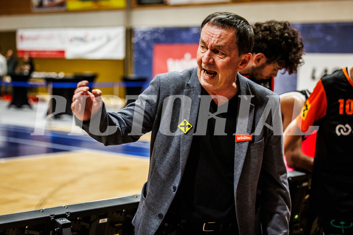 Basketball, win2day Basketball Superliga 2024/25, Qualifikationsrunde 7
, BBC Nord Dragonz, Fürstenfeld Panthers, Pit Stahl (Head Coach)