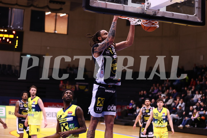 28.03.2025, Graz, Raiffeisen Sportpark Graz, Basketball Superliga 2024/25, 7. Platzierungsrunde, UBSC Graz - Gmunden Swans