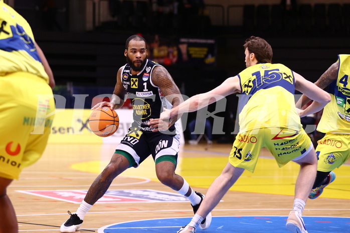 28.03.2025, Graz, Raiffeisen Sportpark Graz, Basketball Superliga 2024/25, 7. Platzierungsrunde, UBSC Graz - Gmunden Swans