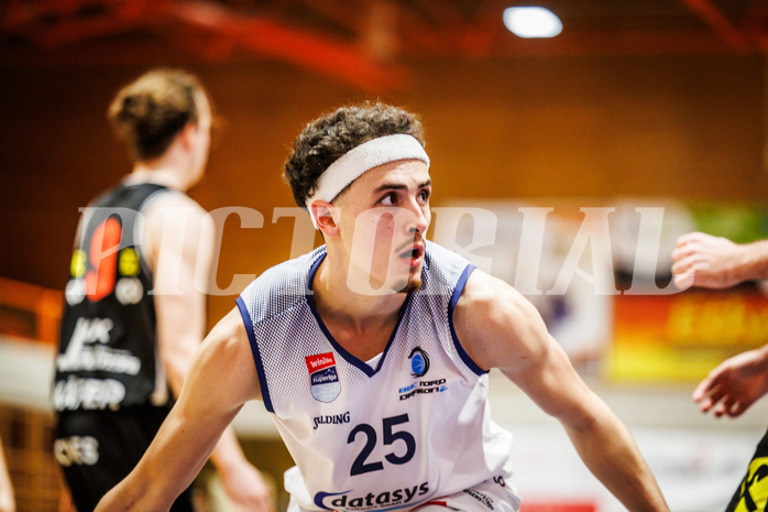 Basketball, win2day Basketball Superliga 2024/25, Qualifikationsrunde 7
, BBC Nord Dragonz, Fürstenfeld Panthers, Lukas Hahn (25)