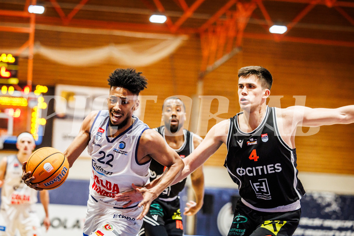 Basketball, win2day Basketball Superliga 2024/25, Qualifikationsrunde 7
, BBC Nord Dragonz, Fürstenfeld Panthers, Jalen Green (22)