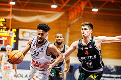 Basketball, win2day Basketball Superliga 2024/25, Qualifikationsrunde 7
, BBC Nord Dragonz, Fürstenfeld Panthers, Jalen Green (22)