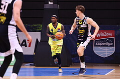 28.03.2025, Graz, Raiffeisen Sportpark Graz, Basketball Superliga 2024/25, 7. Platzierungsrunde, UBSC Graz - Gmunden Swans