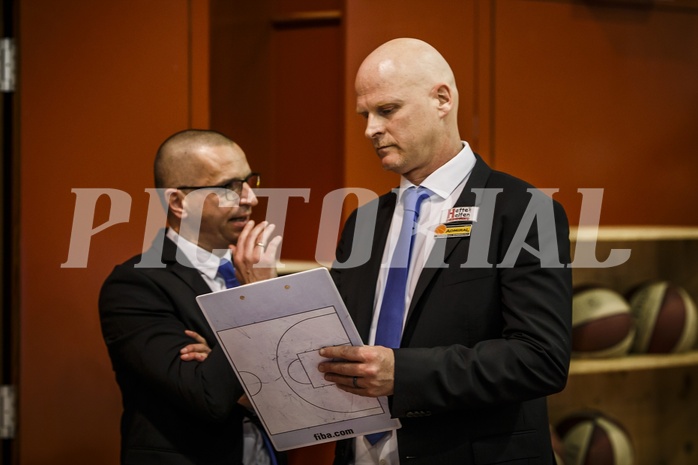 Basketball, ABL 2018/19, Grunddurchgang 34.Runde, Kapfenberg Bulls, Oberwart Gunners, Mike Coffin (Head Coach)