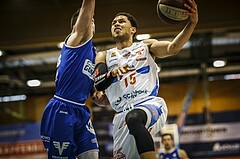 Basketball, ABL 2018/19, Grunddurchgang 34.Runde, Kapfenberg Bulls, Oberwart Gunners, Marck Coffin (15)