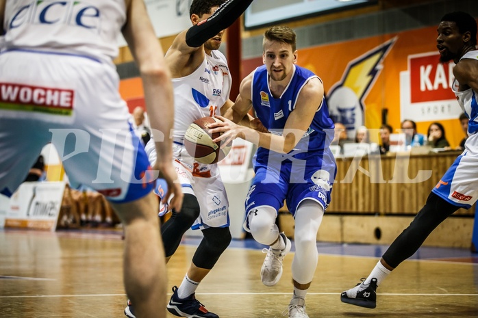 Basketball, ABL 2018/19, Grunddurchgang 34.Runde, Kapfenberg Bulls, Oberwart Gunners, Georg Wolf (10)