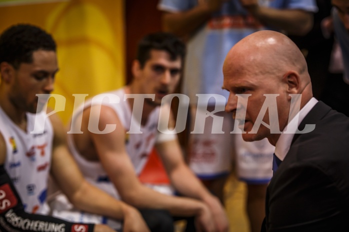 Basketball, ABL 2018/19, Grunddurchgang 34.Runde, Kapfenberg Bulls, Oberwart Gunners, Mike Coffin (Head Coach)