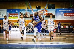 Basketball, ABL 2018/19, Grunddurchgang 34.Runde, Kapfenberg Bulls, Oberwart Gunners, Christopher Tawiah (14)