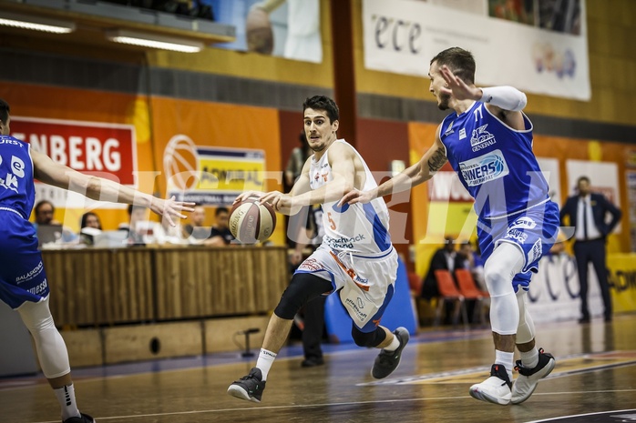 Basketball, ABL 2018/19, Grunddurchgang 34.Runde, Kapfenberg Bulls, Oberwart Gunners, Bogic Vujosevic (5)