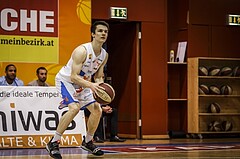 Basketball, ABL 2018/19, Grunddurchgang 34.Runde, Kapfenberg Bulls, Oberwart Gunners, Tobias Schrittwieser (14)
