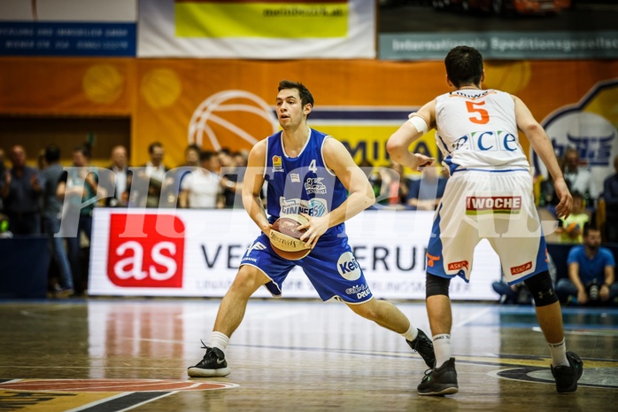 Basketball, ABL 2018/19, Grunddurchgang 34.Runde, Kapfenberg Bulls, Oberwart Gunners, Jakob Szkutta (4)