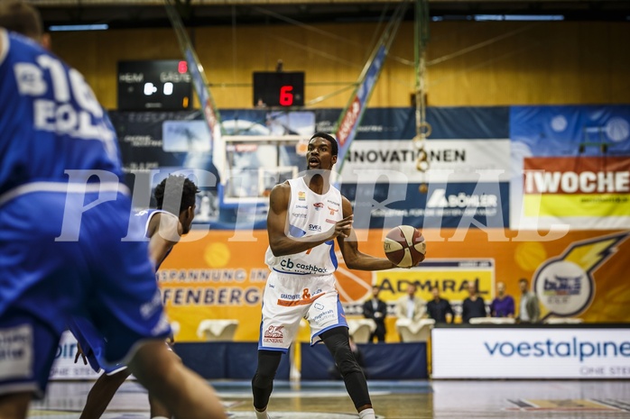 Basketball, ABL 2018/19, Grunddurchgang 34.Runde, Kapfenberg Bulls, Oberwart Gunners, Xavier Ford (7)