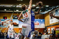 Basketball, ABL 2018/19, Grunddurchgang 34.Runde, Kapfenberg Bulls, Oberwart Gunners, Christopher Tawiah (14)