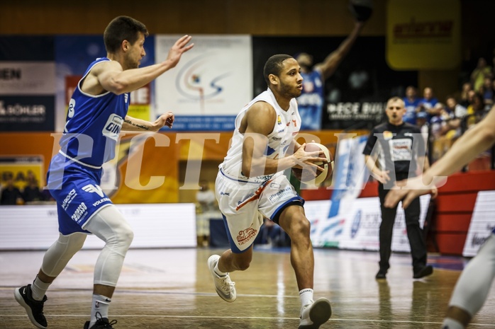 Basketball, ABL 2018/19, Grunddurchgang 34.Runde, Kapfenberg Bulls, Oberwart Gunners, Elijah Wilson (4)